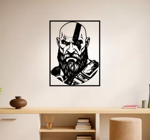 Kratos Chimera Wall Art Framed