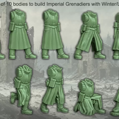 DKOM - Grenadiers WINTER Uniform by Joy Games Interactive