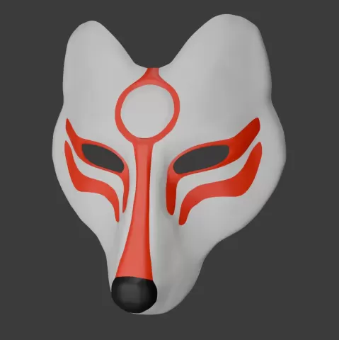Full Face Fox Mask