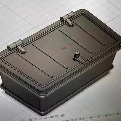 Coffre de rangement pour camion