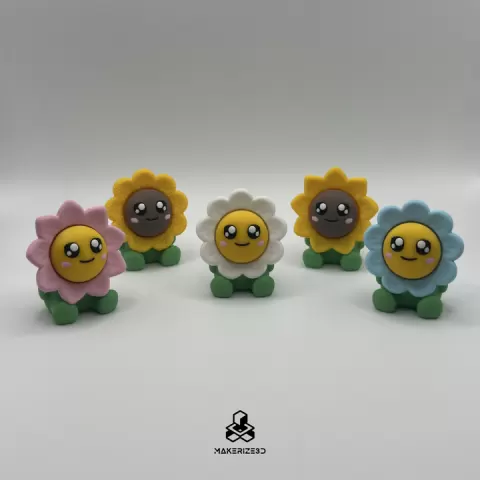 Little Flower Friend by Makerize3D