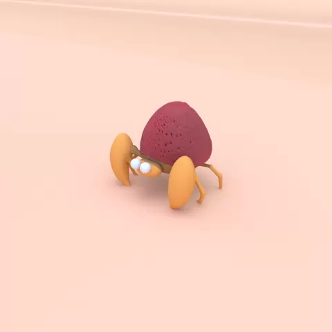 ℗047 Parasect Face Sponge Stand