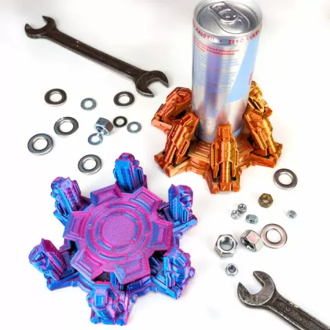 HEX-GRIP: Self-Adjusting Coaster by KrakDrag