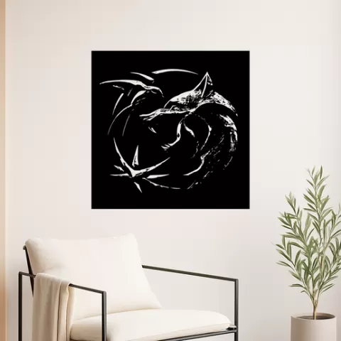 Geralt of Rivia Geralt Of Rivia Triss With Spellbook Wall Art Framed