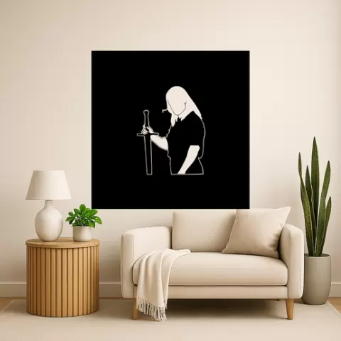 Geralt of Rivia Geralt Of Rivia Triss Merigold Wall Art Framed