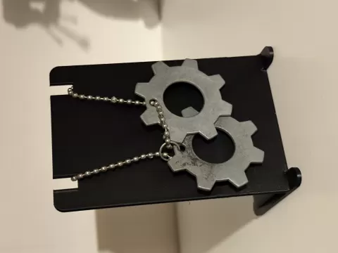 Dog Tag Minimalist Display Stand