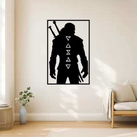 Geralt of Rivia Geralt Of Rivia Triss Merigold Wall Art Framed