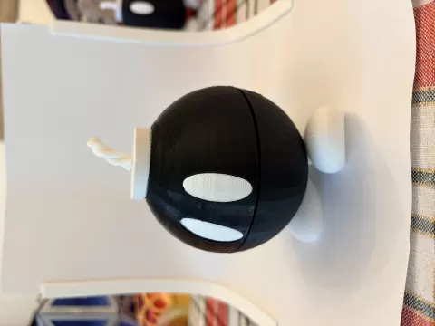 Bob-Omb Figure with Switch Cartridge Storage