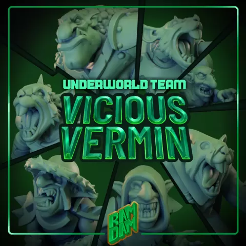 Underworld-FullTeam-ViciousVermin by RAMDAM