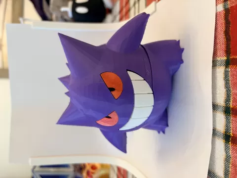 Gengar with Switch Cartridge Storage