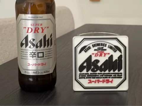 ASAHI Beer Coaster