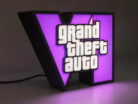 GTA 6 LIGHTBOX - grand theft auto 3d lightbox