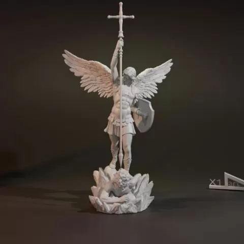 Archangel Defeats The Devil