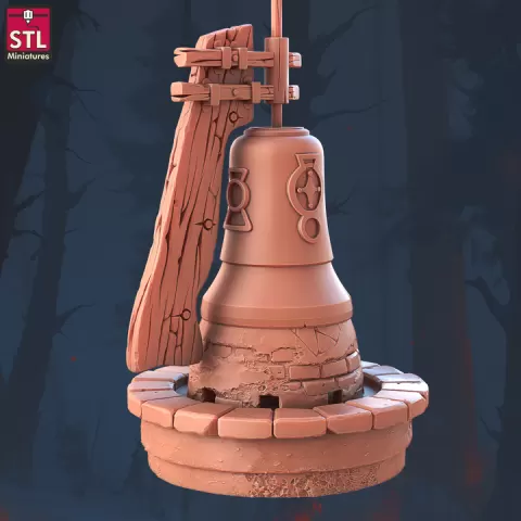 Bell Maker Bell Foundry by STL Miniatures