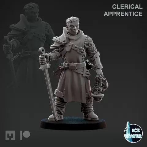 Hero - Apprentice Cleric 1 by Ice Tower