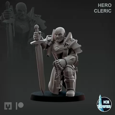 Hero - Cleric 1 by Ice Tower