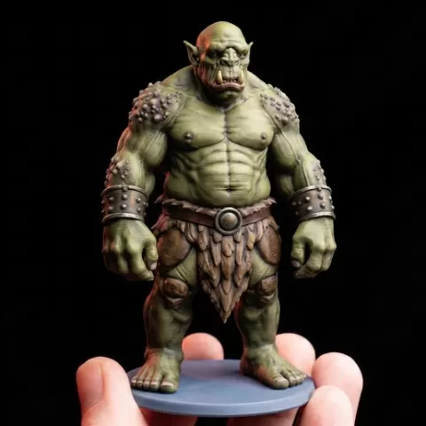 Orc Warrior STL