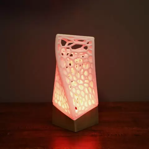 Square Voronoi Lamp