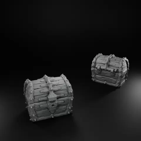 Cursed Treasure Chests - Tabletop Scatter