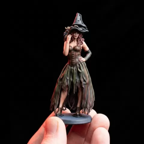 Fantasy Witch STL