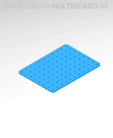 11x8 MU - Small Thread Offset MU - MultiBoard Plate