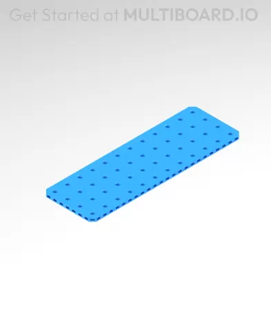 12x4 MU - Small Thread Offset MU - MultiBoard Plate