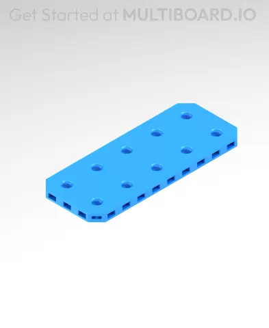 5x2 MU - Small Thread Offset MU - MultiBoard Plate