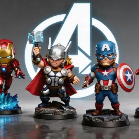Pack Vingadores - Marvel United