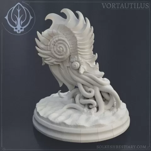 SOL'KESH VORTAUTILUS 3D MINI by Sol'Kesh