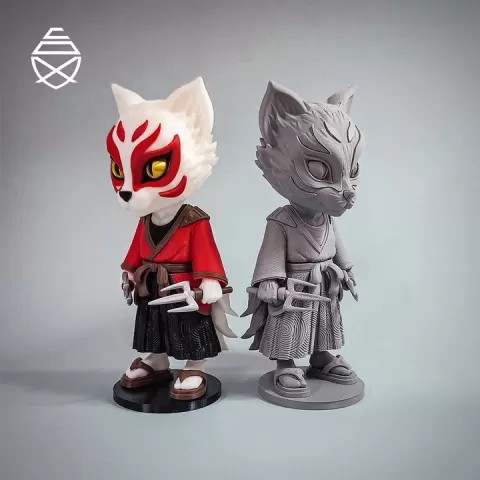 Kitsune Chibi by PipeCox