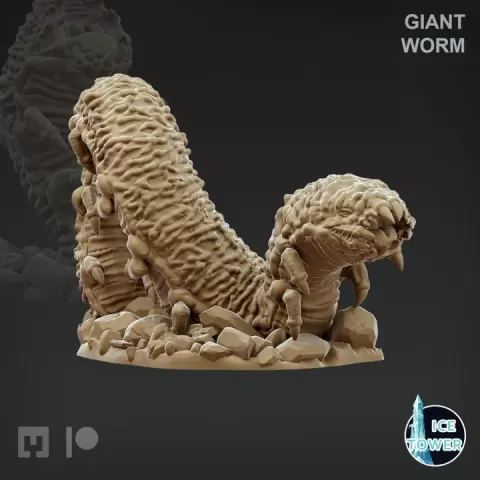 Giant Worm 1 by Ice Tower