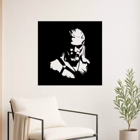 Geralt of Rivia Geralt Of Rivia Ciri Wall Art Framed