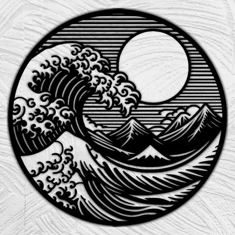 great wave of kokanow