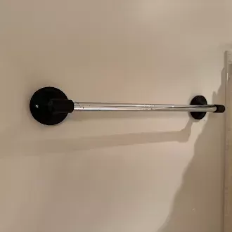 Minimalist Bathroom Towel Bar Bracket (Parametric)
