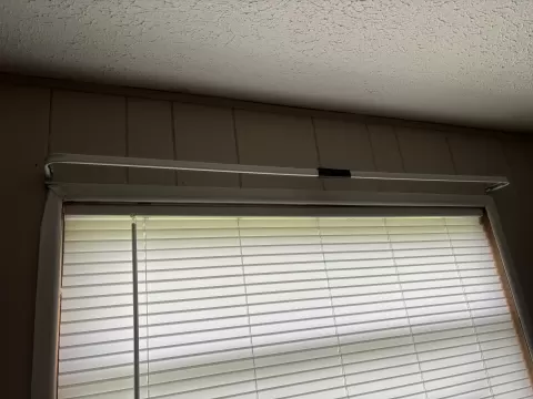 Window Curtain Rod Reinforcement