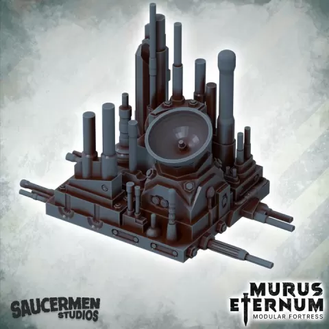 Murus Eternum Modular Fortress - Comms Array by Saucermen Studios