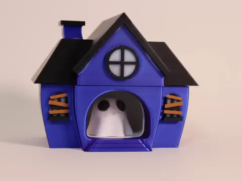 Haunted Peek-a-Boo Box