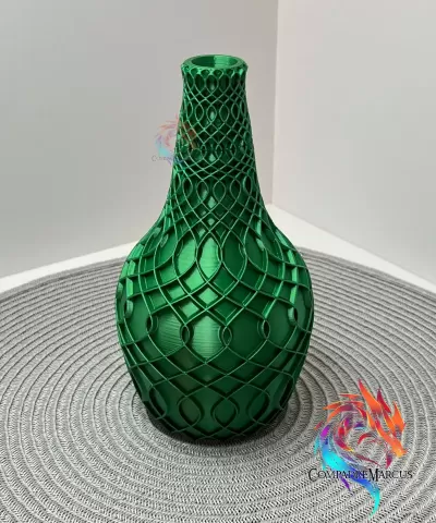 Curvilinear Vase & No Vase set of 3 / no supports / 3mf included