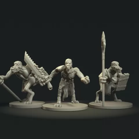 Grim Runners by Harry's 3d Sculpting