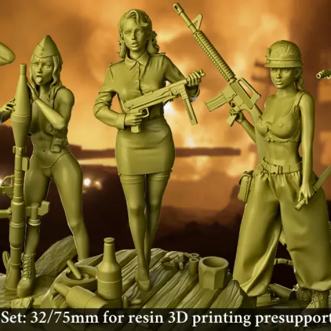 Women Army - Female Military [Merchant L/T] by Sol Invictus Factory