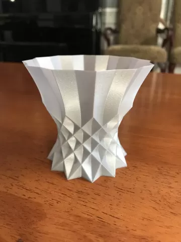 Faceted Vase