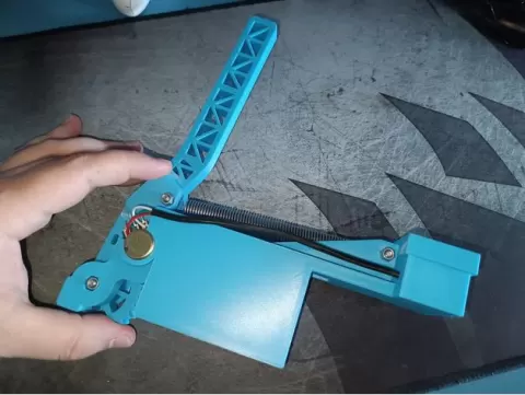 Handbrake sim racing for fanatec base (diy fanatec clubsport handbrake v2)