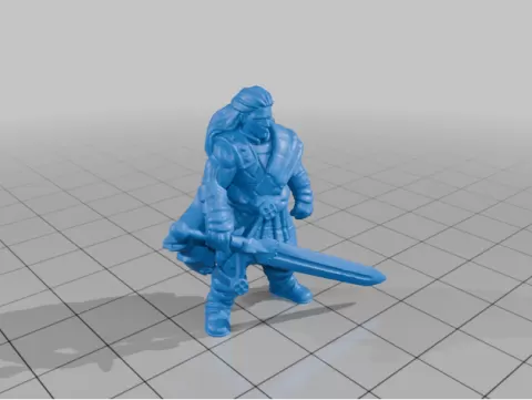 Alistair MacDirk Heroscape Proxy