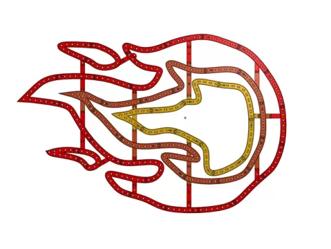 Flame - Large for Seeds