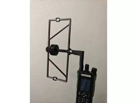 446 Mhz PMR Moxon handheld antenna for Baofeng DM32-UV HAM radio and the likes.