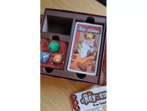 Inserto El Rey de Los Enanos - the king of the dwarves insert