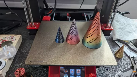 Spiral Fidget Cone