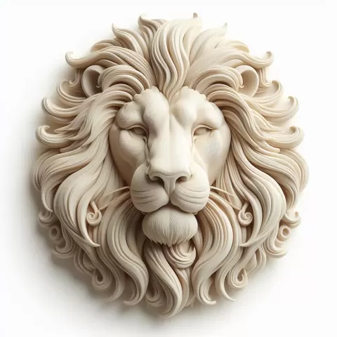 Lion Head-Hueforge