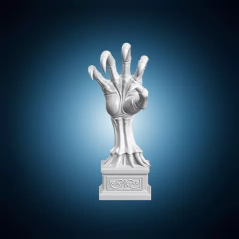 Demogorgon Claw Trophy 3D Print Model