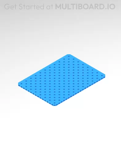 11x8 MU - Small Thread SU - MultiBoard Plate